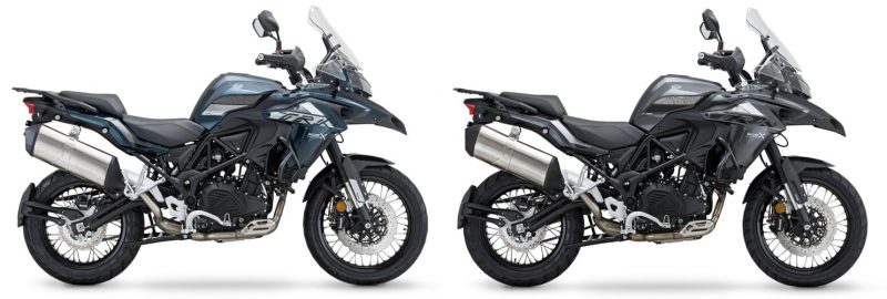 TRK 502 และ TRK 502X 2020 สีฟ้าและสีดำ