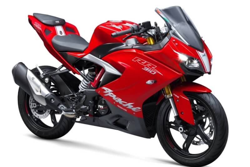 TVS Apache RR 310 สีแดง