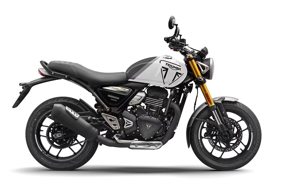 Triumph Speed 400 2025 สีขาว