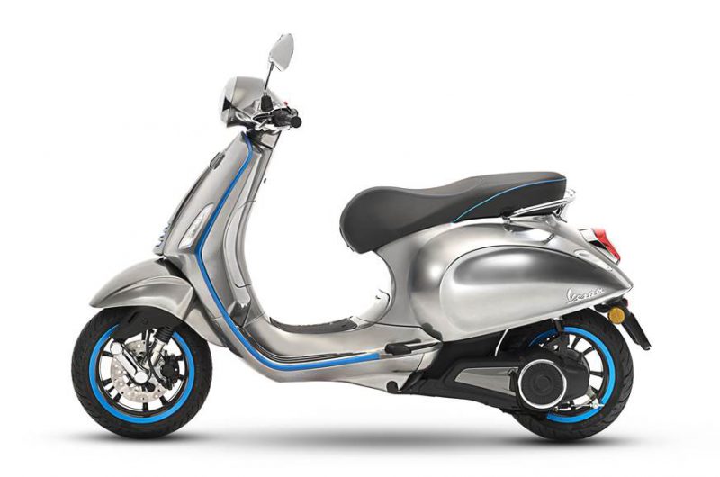 Vespa Elettrica ด้านซ้าย