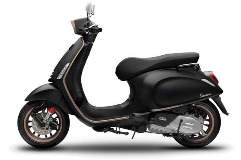 Vespa Sprint S 150 TFT Edition 2021 สีดำแมท