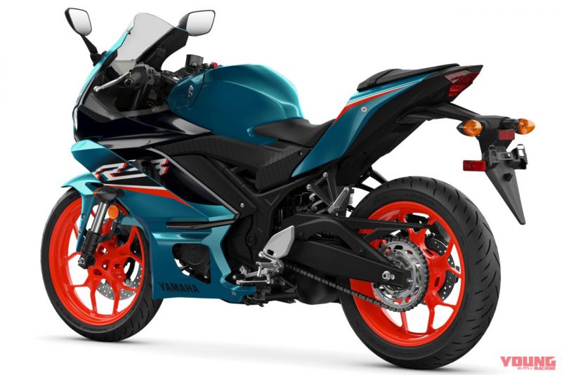 YAMAHA YZF-R3 [รุ่น US 2021] สี Electric Teal