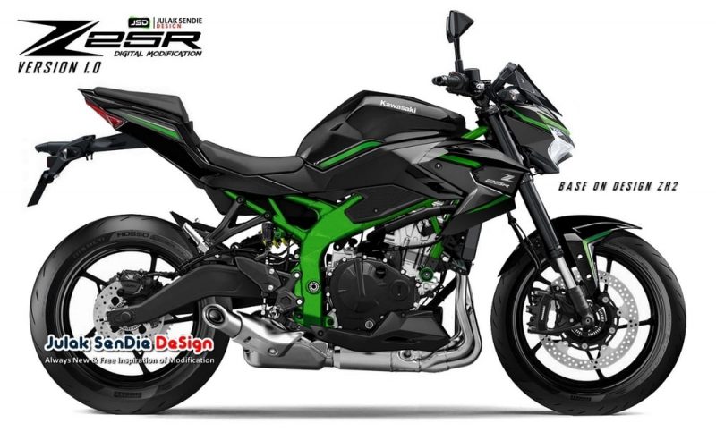 ภาพกราฟิก Kawasaki Z25R