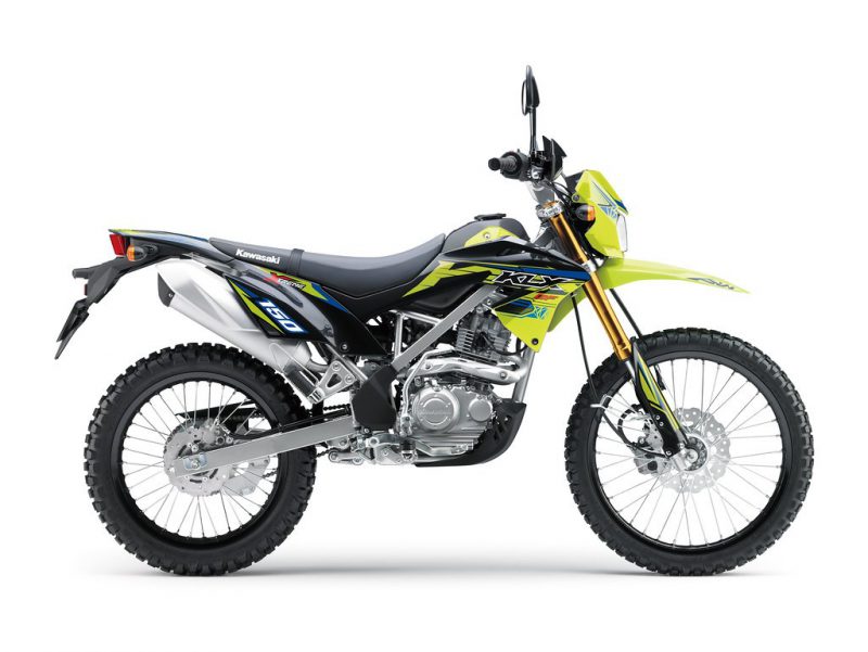 คาวาซากิ KLX150BF SE 2021 ด้านข้าง