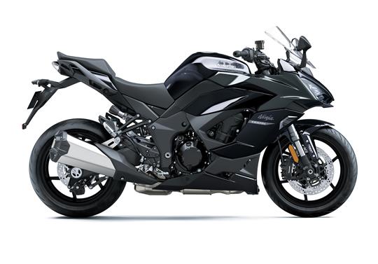 คาวาซากิ Ninja 1000 SX 2021 Metallic Moondust Grey-Metallic Diablo Black