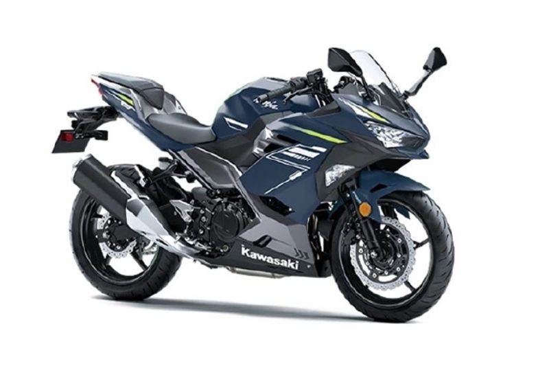 คาวาซากิ Ninja 400 2021 สีน้ำเงิน