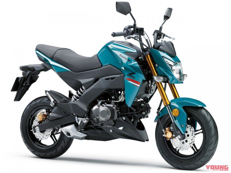 คาวาซากิ Z125 PRO [รุ่นปี 2021] Pearl Night Shade Teal