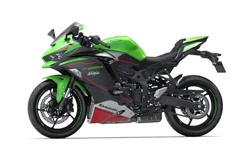 คาวาซากิ ZX25R 2022 สีเขียว