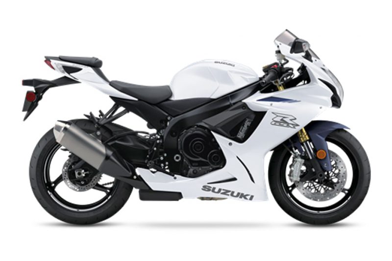 ซูซูกิ GSX-R750 2021 สีใหม่ Pearl Brilliant White