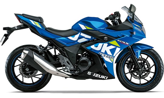 ซูซูกิ GSX250R 2021 สีฟ้า