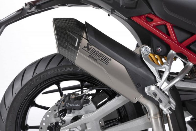 ท่อไอเสียใหม่ Akrapovič ในรุ่น Ducati Multistrada V4