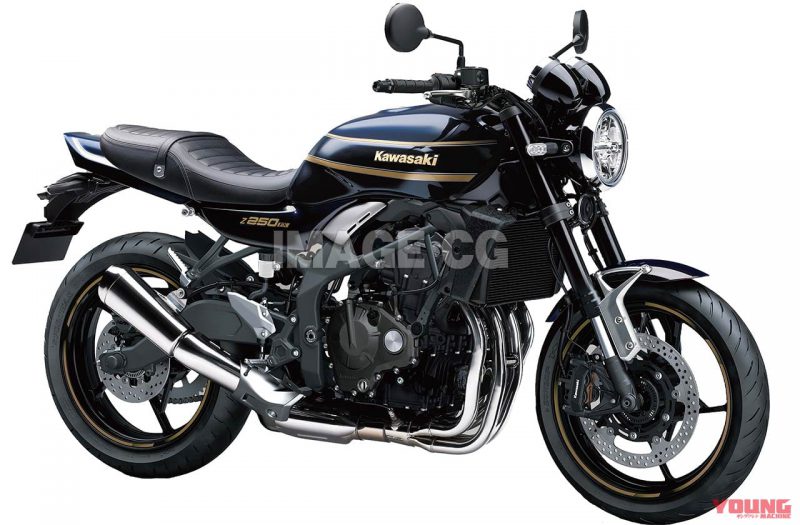 Kawasaki Z400FX ภาพกราฟิกใหม่