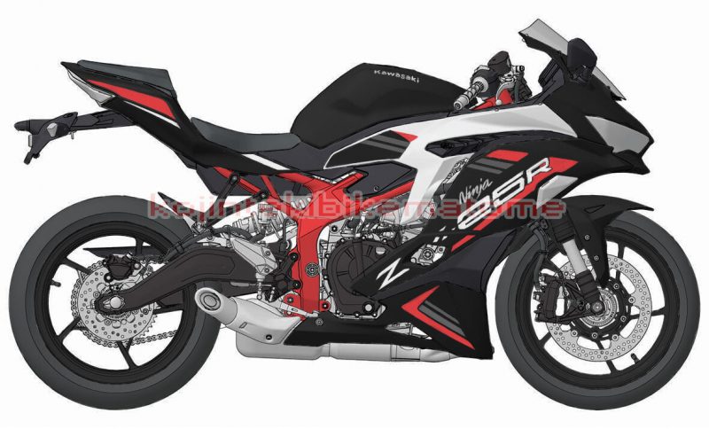 ภาพกราฟิก Kawasaki ZX-25R