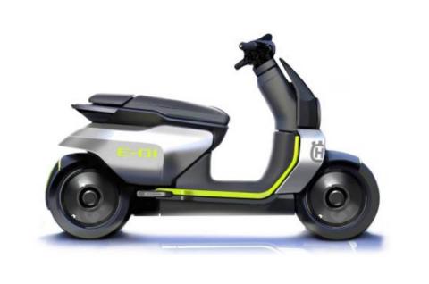 ภาพร่าง Husqvarna สกูตเตอร์ E-01