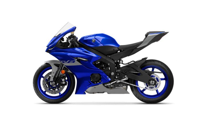 ยามาฮ่า YZF-R6 รุ่นปี 2021 ด้านข้าง