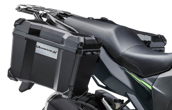 สีใหม่ คาวาซากิ Versys-X 250 เวอร์ชั่น 2020 กระเป๋าข้าง