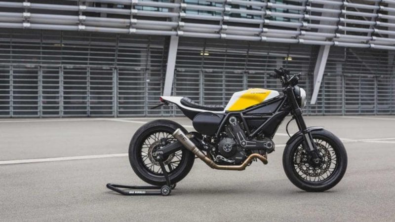 อุปกรณ์เสริม Bad Winners Kit รุ่น Ducati Sctambler สีเหลือง