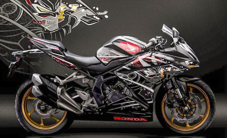 ฮอนด้า CBR250RR รุ่น Garuda X Samurai Edition