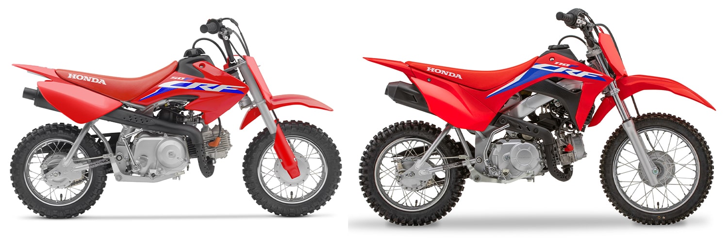 ฮอนด้า CRF50F และ CRF110F 2022