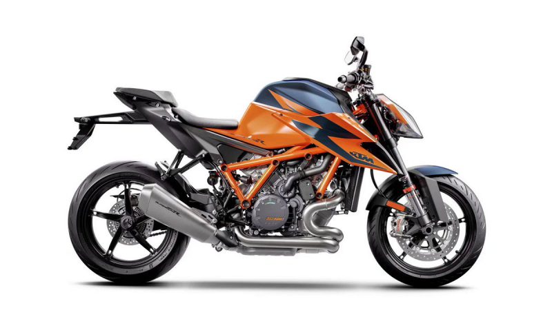 เคทีเอ็ม 1290 SUPER DUKE R โมเดลใหม่ 2021 สีส้ม-น้ำเงิน