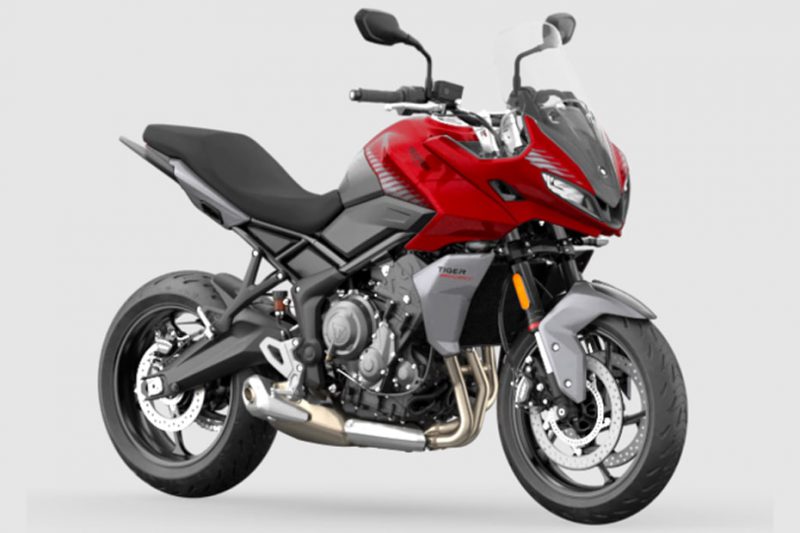 ไทรอัมพ์ tiger sport 660 2022 สีแดง