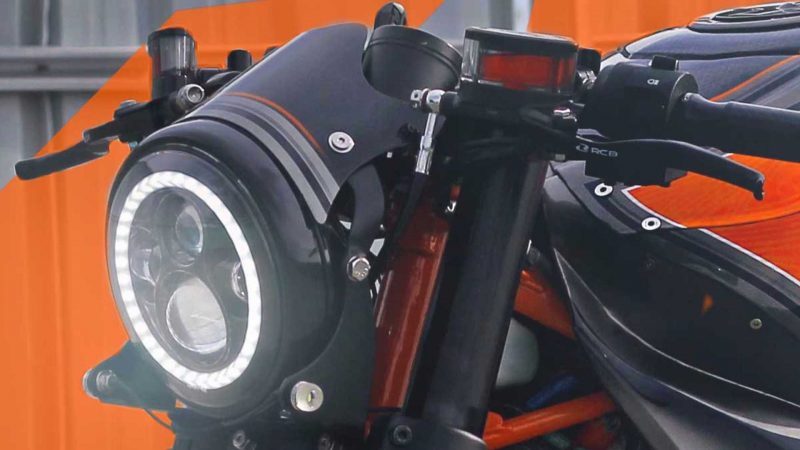 KTM RC250 แปลงโฉมสไตล์รถแข่ง ไฟหน้า RC 250 ออกแบบโดย MCM